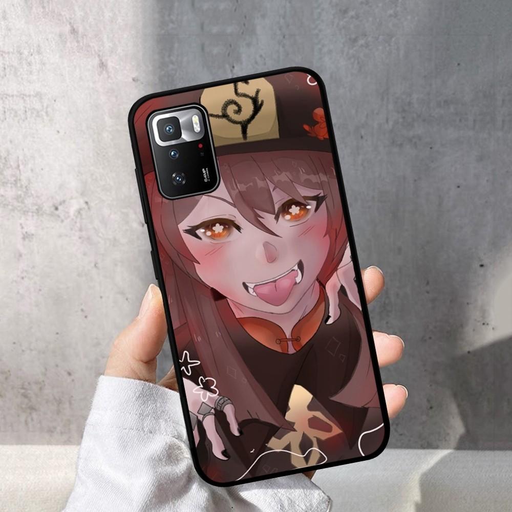 Genshin Impact Hu Tao Phone Case For Redmi Note 4 X 5 A 6 7 8 T 9 9S 10 11 11S 11Epro Poco M3 Pro