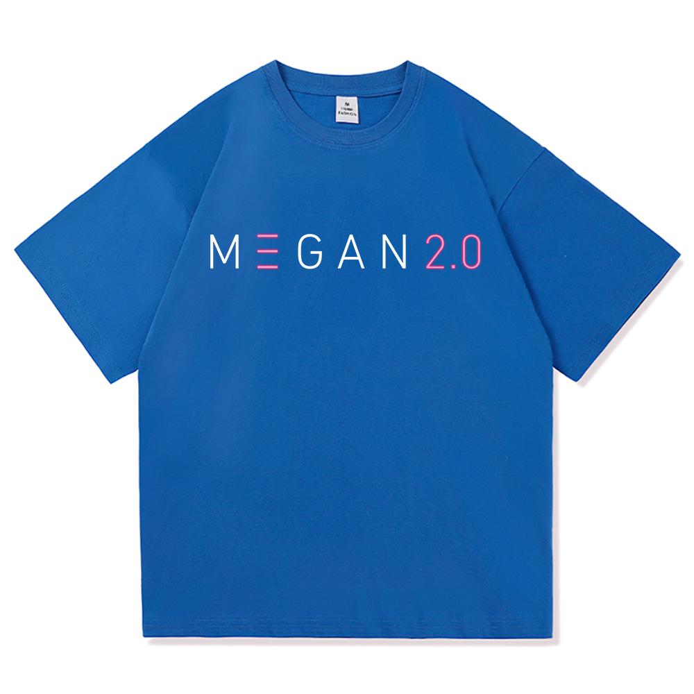 Horrorfilm M3GAN 2.0 T-Shirt 2025 Mode Halloween Retro Herren-/Damenbekleidung Vintage Harajuku Hochwertige Oberteile Baumwoll-T-Shirts