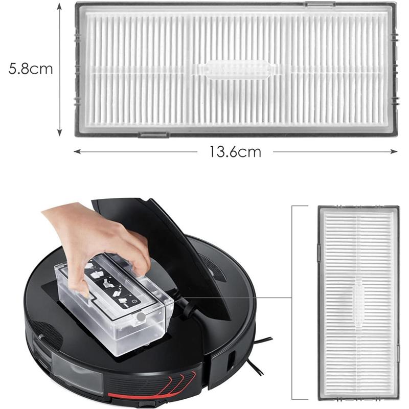 B69A Accessory Set For Roborock S8/S7/S8+/S7 Maxv Ultra/S7 Pro Ultra Replacement Accessories Robot Vacuum Cleaner