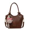 New fashion versatile bucket bag cute niche fashion casual basket bag commuter messenger