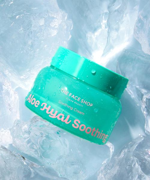 The Face Shop Aloe Hyaluronic Acid Hydrating Soothing Cream 60ml