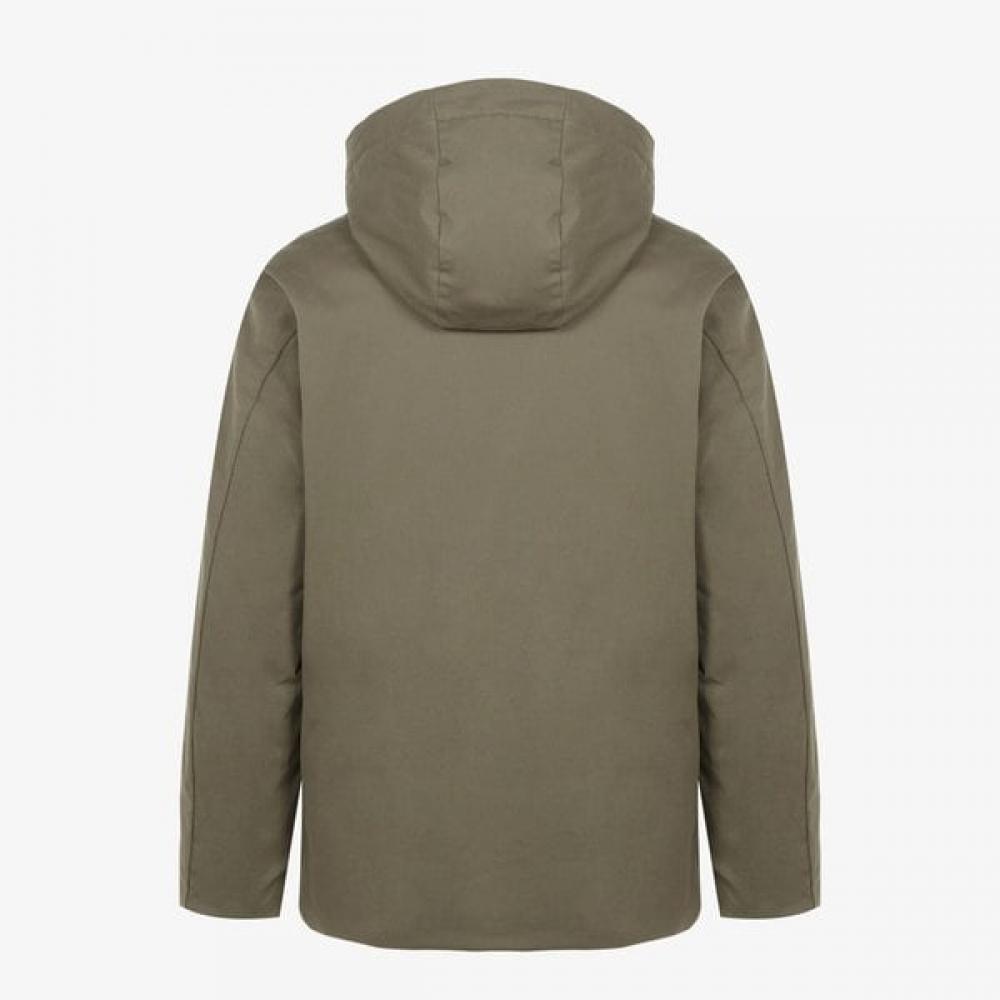 The North Face Men S Luca V Parka grayiSh Khaki Nj3nr64b