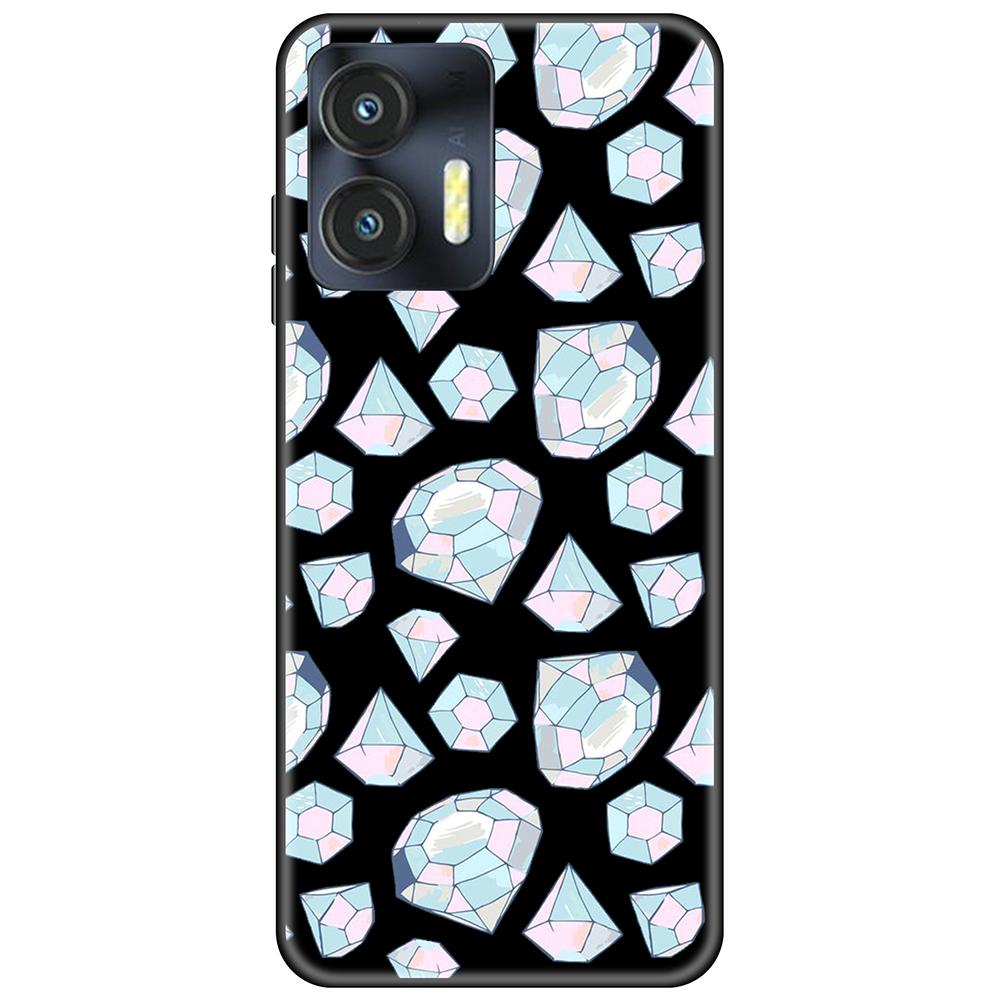 For Oukitel C35 Svart Deksel Tpu Søt Tegneserie Bakdeksel på OukitelC35 Full beskyttelse støtsikker Ultratynn bumper