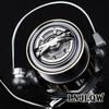 LNJLQW Spinning Reel Bait Reel Sea Reel Left and Right Interchangeable Reel Comfortable Freshwater Saltwater Fishing Ideal for Beginners DA3000