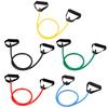 Resistance Bands with Handles Elastic Yoga Pull Rope Exercise Cord Stretch Bands for Muscle Training/Shape Body/Physical Therapy