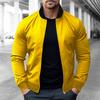 Men S Pilot Zip Jacket Slim Fit Outdoor Sport Coat Spring Autumn