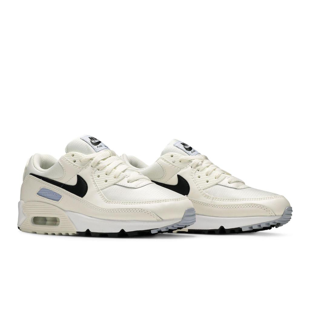 Nike Womens Air Max 90 'Sail' (women's sizes) Sail / Ghost / Black Running Shoes CZ6221 100