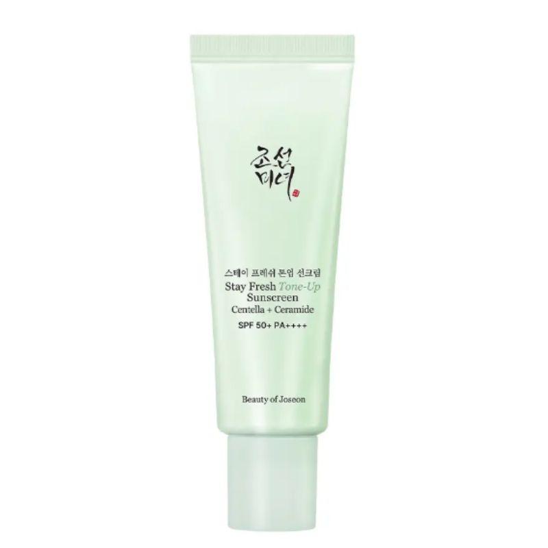 

Beauty of Joseon Stay Fresh Tone-Up Sunscreen 50ml Purple Green Color Correcting UV Protection Korean Skincare Green