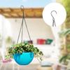 Self-absorbing Flowerpot Rattan-like Weaving Texture And Absorbent Rope Flower Pot with Hanging Chain Planter for Indoor Outdoor