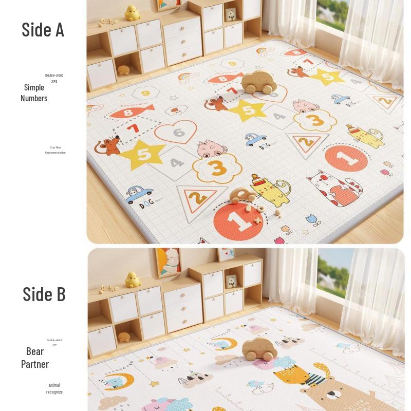 Covoraș gros din spumă XPE pentru târât, pentru sugari și copii mici