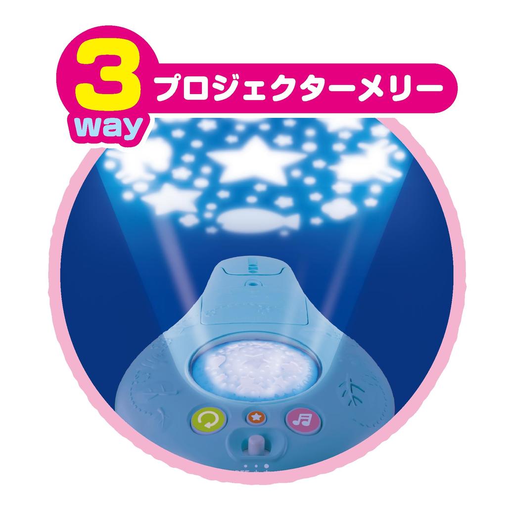 Joy Palette Stop Shimashimaguruguru 4way projector Merry crying! Laugh! Nennemo &