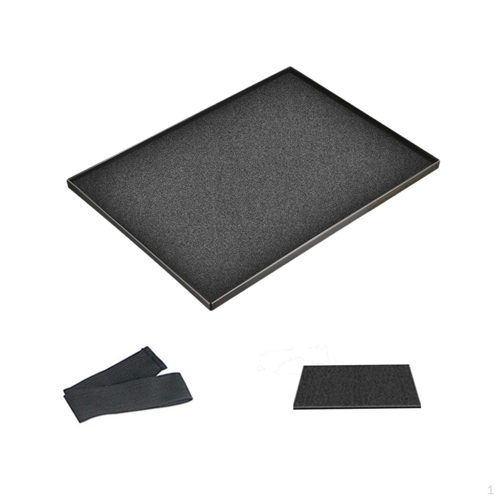 

Подставка для ноутбука, подставка для проектора, подставка для штатива, металлический поддон, простая установка, универсальное хранилище T10 34x24cm