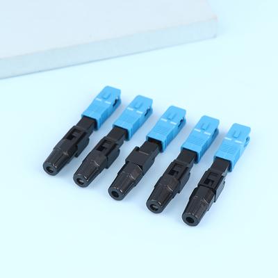 5 uds Ftth Sc Apc modo único Sc Upc herramienta de montaje de conector rápido de fibra óptica