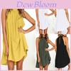Elegante Abito Estivo da Donna per le Vacanze, Irregolare, Senza Maniche, da Spiaggia e da Festa, per uno Stile e un Comfort Senza Sforzo