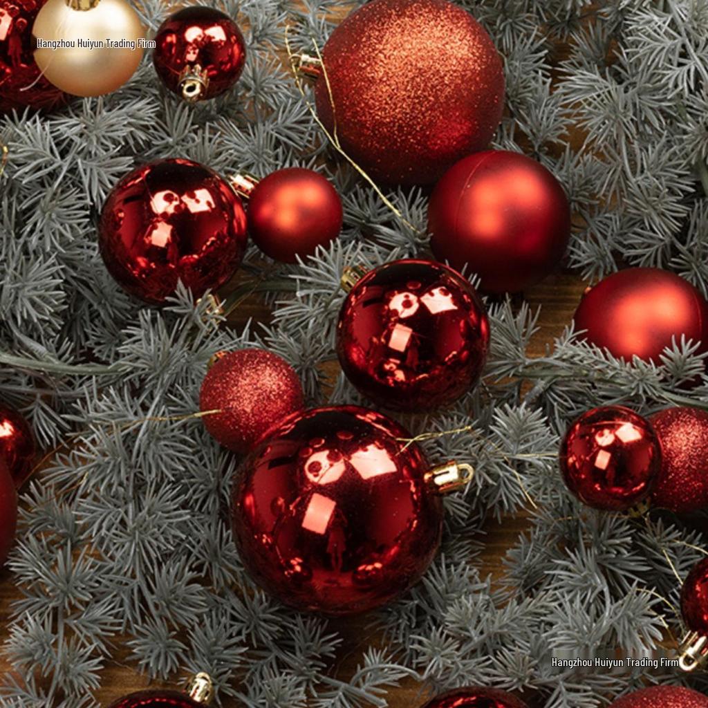 Silver Matte Electroplated Large Gold Christmas Tree Ornament, 3-60 Ball Arrangement.