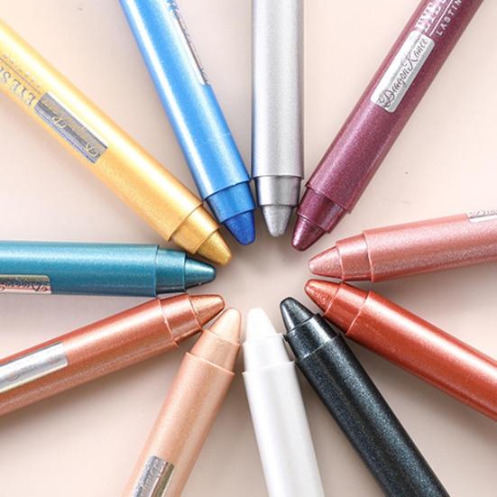 2.5g  Eyeshadow Pen Glitter Waterproof Natural Long Lasting Without Drying Eyes Makeup Pen for Female
