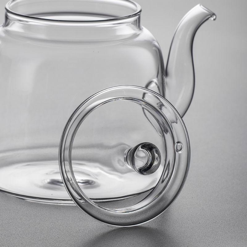 2025 Explosion-Proof Glass Electric Tea Infuser with Large Capacity and Ceramic Boiler