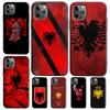 Albania Albanians Flag Phone Case For iPhone 17 Air 16 15 14 13 12 11 Pro Max 12 13 Mini 15 16 Plus 16e Cover Coque