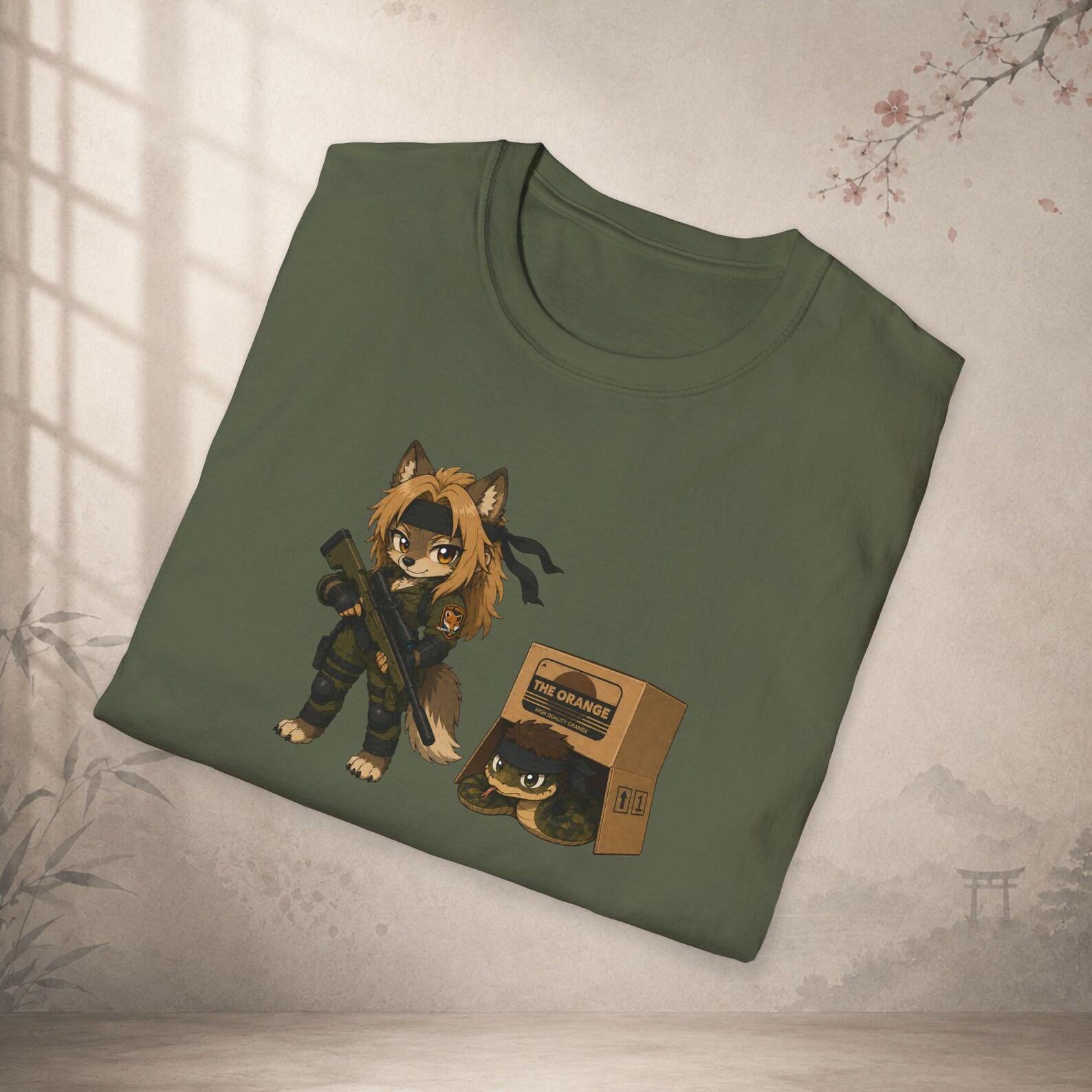 Metal Gear Solid: Foxhound + Cardboard Ops, Adult & Youth T-Shirt 140