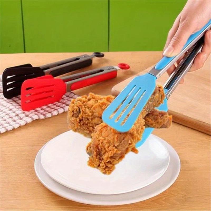 Grilling Tong Kitchen Cooking Salad Bread Serving Tong Non-Stick Barbecue Clip Clamp Tools Gadgets