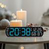 Modern Minimalist Digital Alarm Clock With Led Display For Home Office Decor