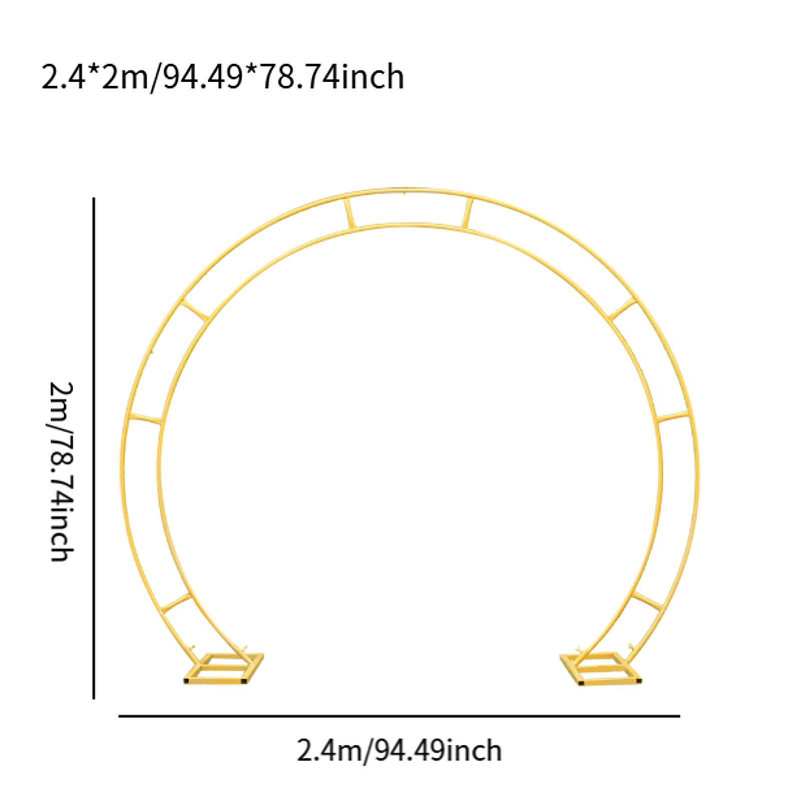 DIY Double Circle Balloon Arch Frame