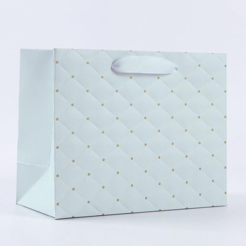 

12 шт. Подарочные пакеты с ручками Средние сумки-тоут Бумажные пакеты в горошек для угощений Пакеты для подарков на вечеринку Сувениры Подарочные пакеты Сумки для девичника Свадьбы 12pcs 23*10*18cm синий