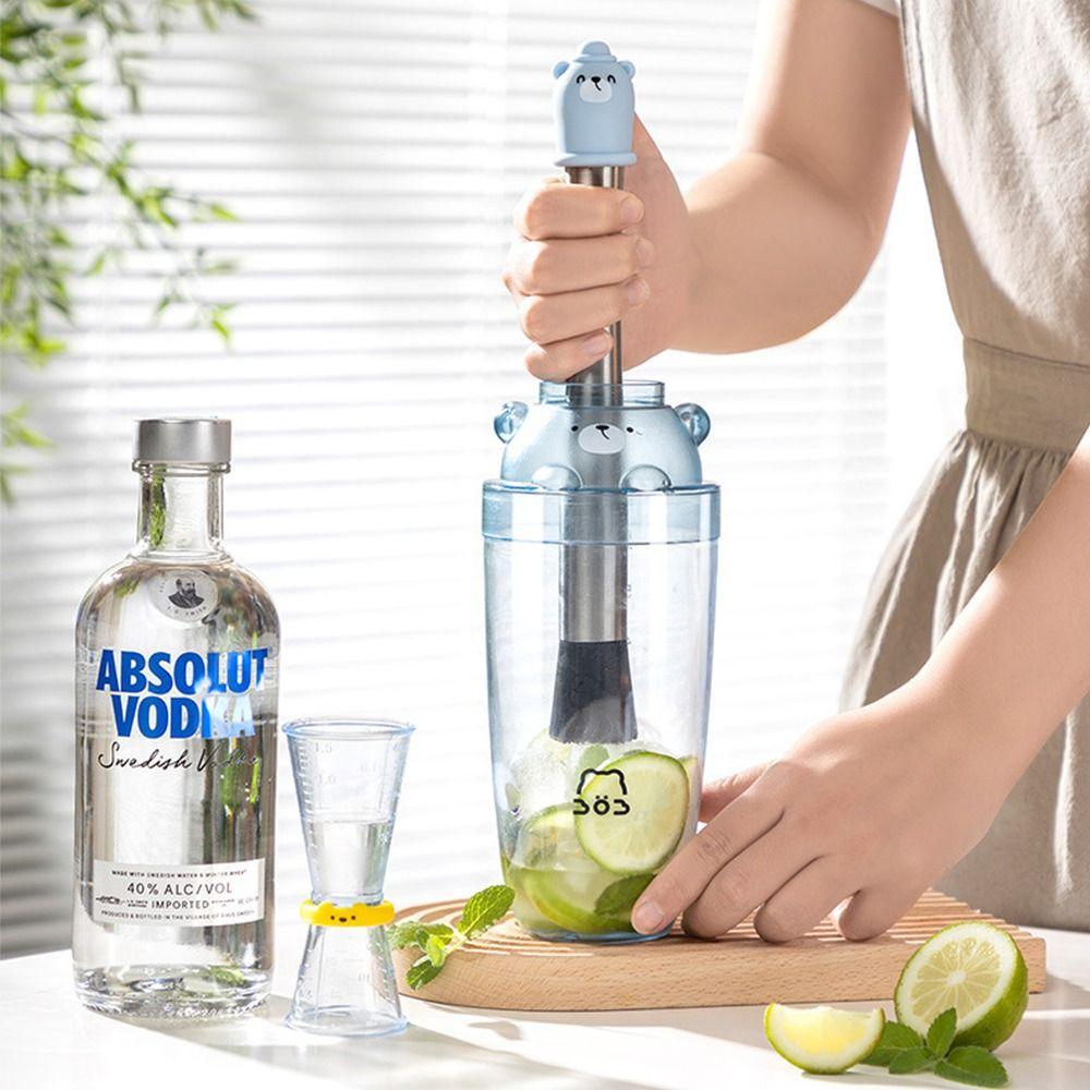 500/700/1000ml Bar Ttensils kitchen Supplies Drink Bottle Shaker Cup Mixer Barware Cocktail Shaker