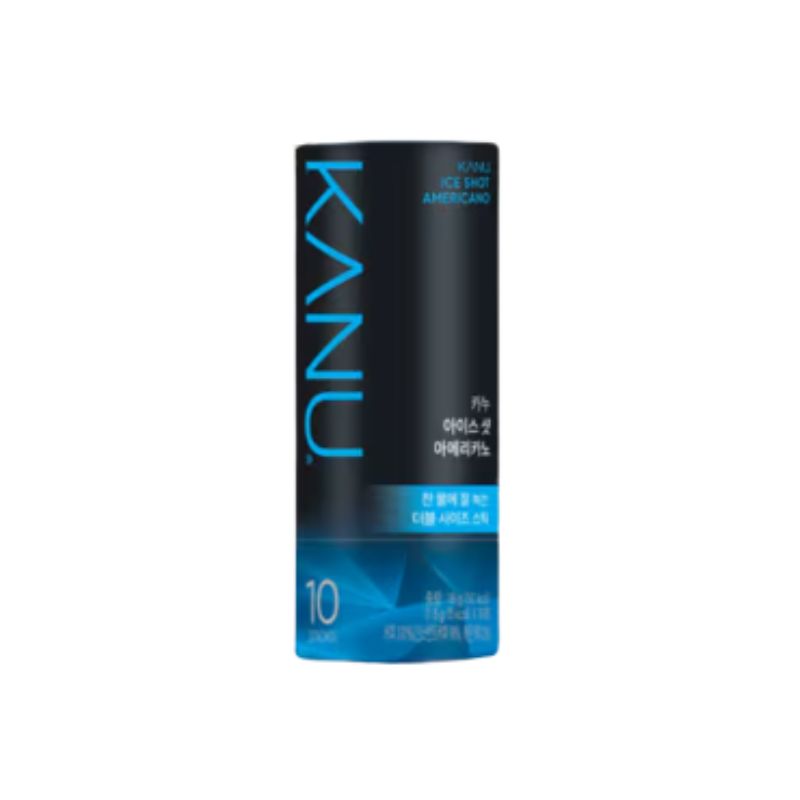 Maxim KANU Ice Shot Americano Instant Iced Coffee Sticks 10 Sticks 1box(10ea)