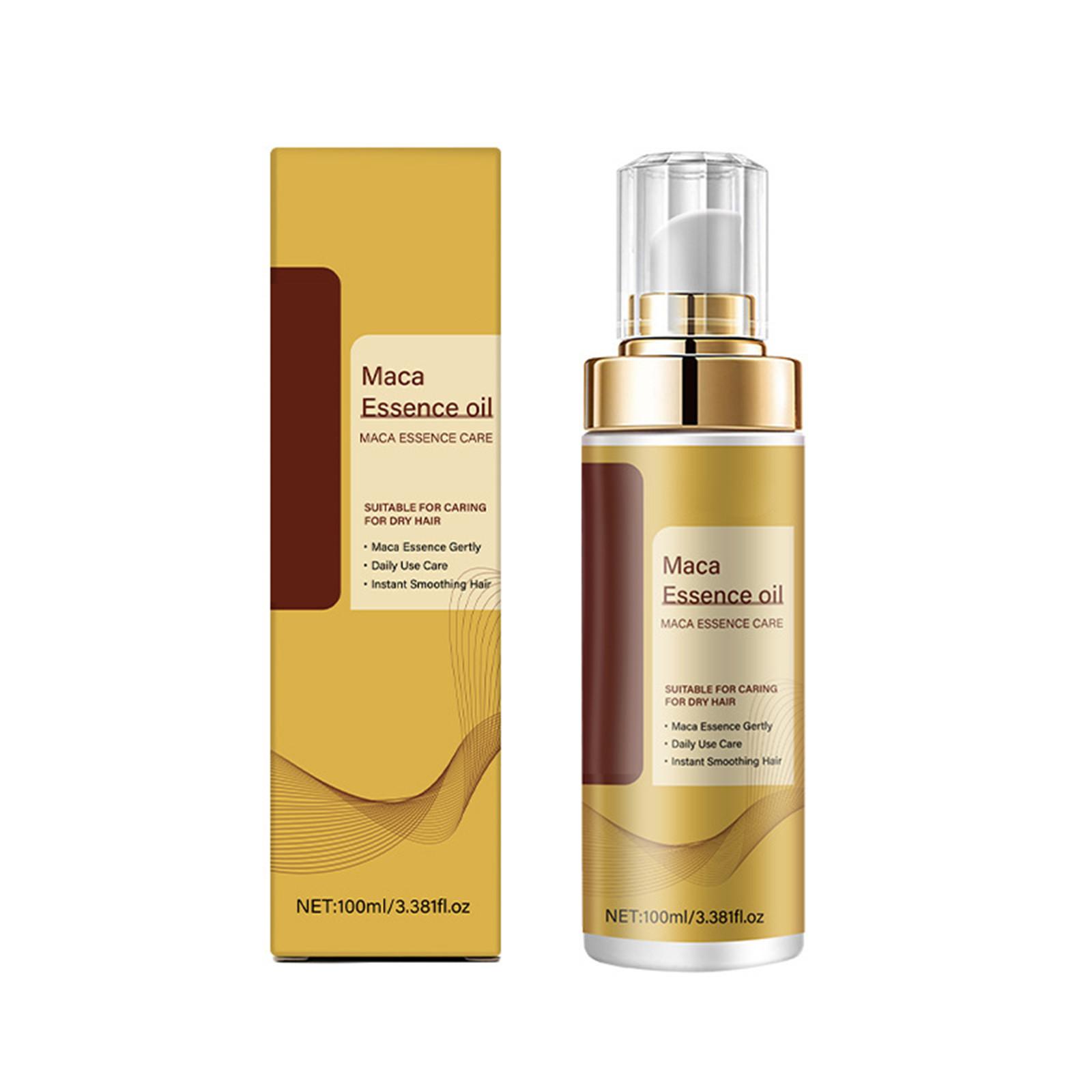 

Многофункциональное масло для волос для предотвращения выпадения волос, фиксации волос, смягчающего масла для волос, улучшения ухода за волосами, беспокойства 100мл One Size