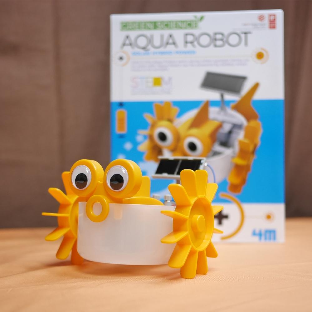 Toytron 4M-03415 Solar Aqua Robot Science Kit