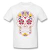 Day Of The Dead Sugar SkullAnime Clothes Design Halloween Trick-or-treating Cotton Unisex T-Shirt