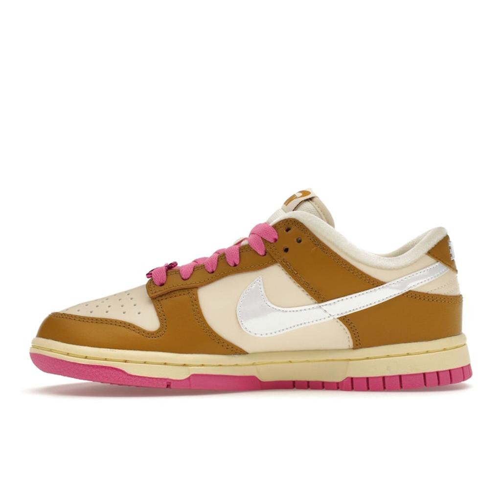 Nike Dunk Low SE Dance Pack - Bronzine Pink Women Sneakers Brown Playful-Pink Alabaster FD8683-700