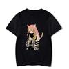 New Popular Anime Cartoon Ghostly Blade Tshirt  Fashionable Mens and Womens Summer Casual Shortsleeved Tshirt