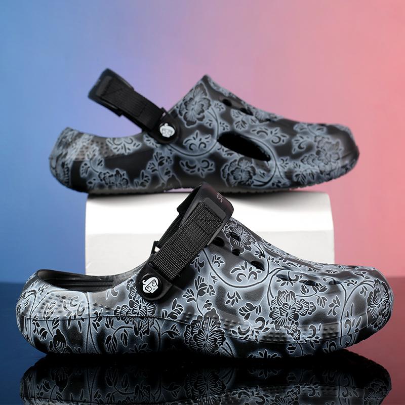 Fashion 2025 Summer Men's Sandals New Home Garden Shoes Comfortable and Lightweight Men Slippers Non-Slip Soft Bottom Flip Flop Sandals