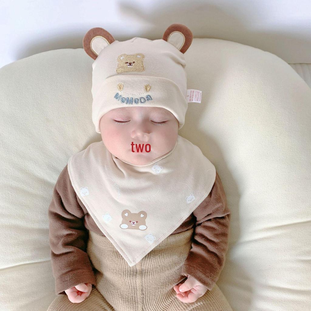 Katu Bear Infant Cotton Pullover Hat for 3-12 Months - Spring/Autumn Boys & Girls