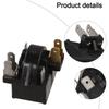 Refrigerator Starter Relay 6Pin QP2-15H Featuring Overload Protection System for Compressor Safety and Longevity