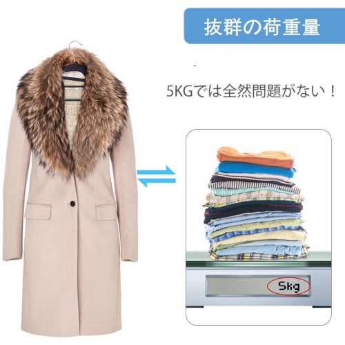 AUV 20-Piece Set of Laundry Hangers, 360-Degree Rotating, Non-Slip, Deformation-Resistant, Slim Fit, Multi-Functional, Wet/Dry Use, Gray