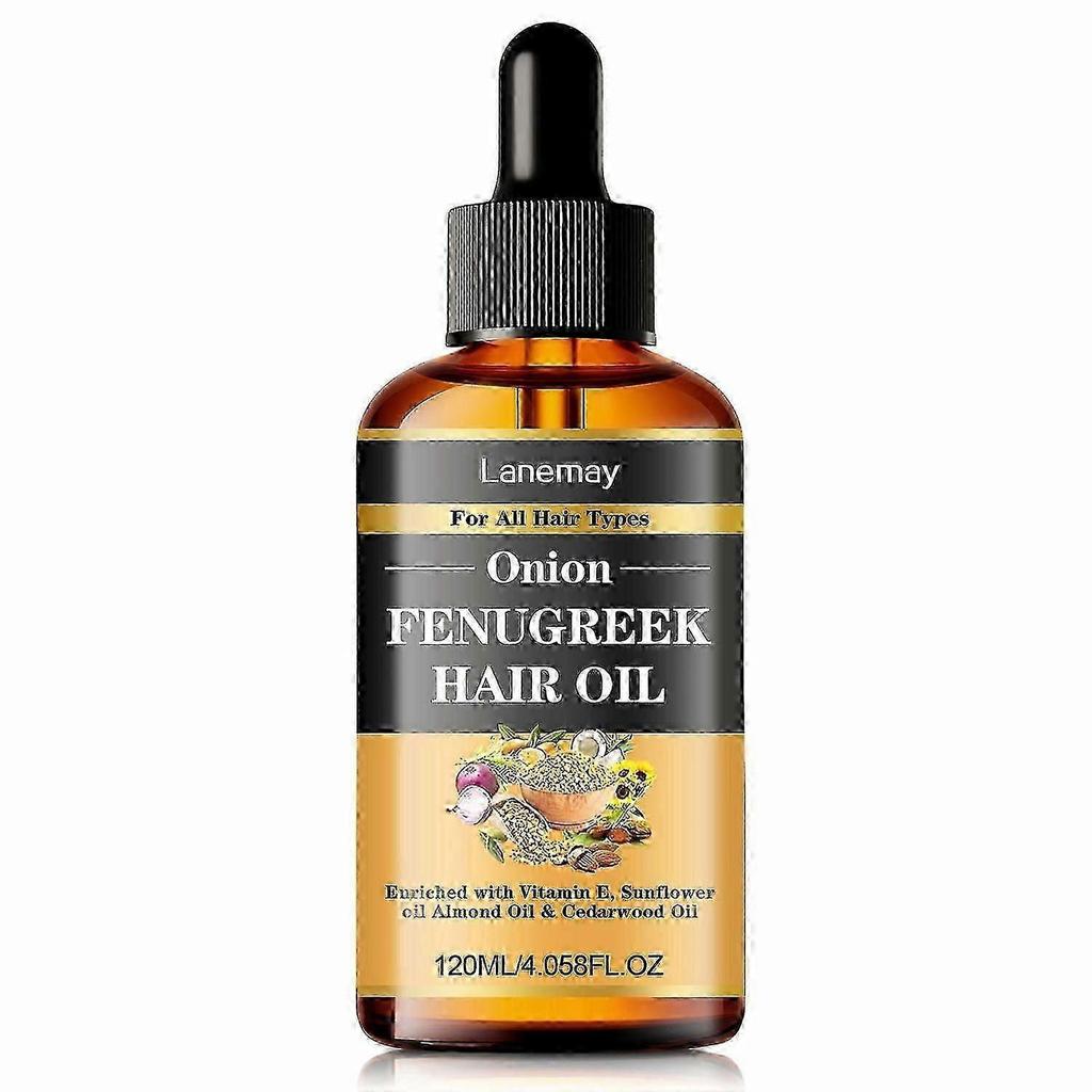 100% Pure Organics Onion Light Hair Oil, Split Ends Dry Scalp Treatment - Infused With Biotin Essential Oils For Strengthening, Soothing, Moisturi