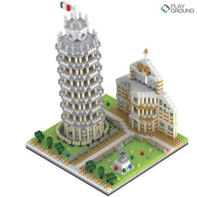 Krzywa Wieża w Pizie, Toskania, Włochy nanoblock weiliyz066