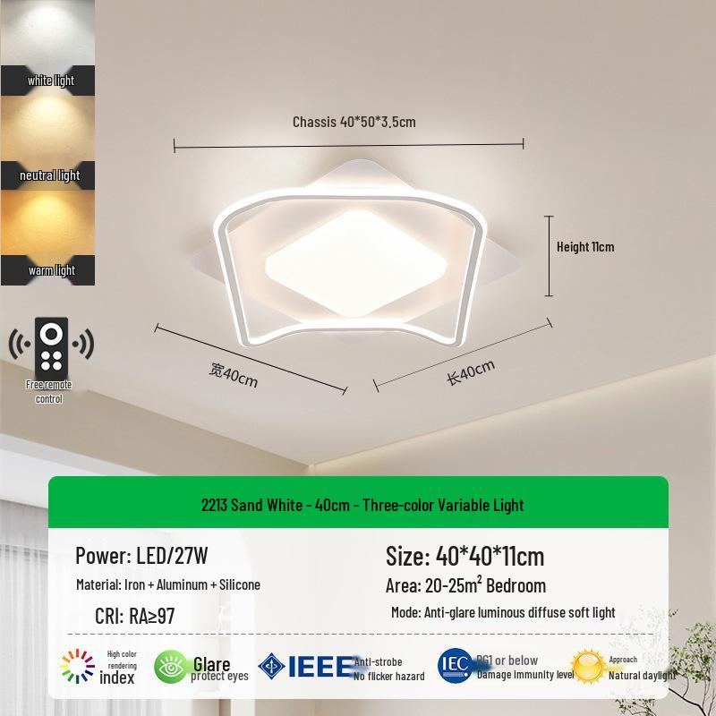 Nordic Cream Cloud Ceiling Light for Bedroom and Dining Room