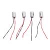 4pcs LED Bulbs Socket Holder Waterproofing Car Light Bulb Socket Adapter for Create New Turn Signal Lights Brake Light