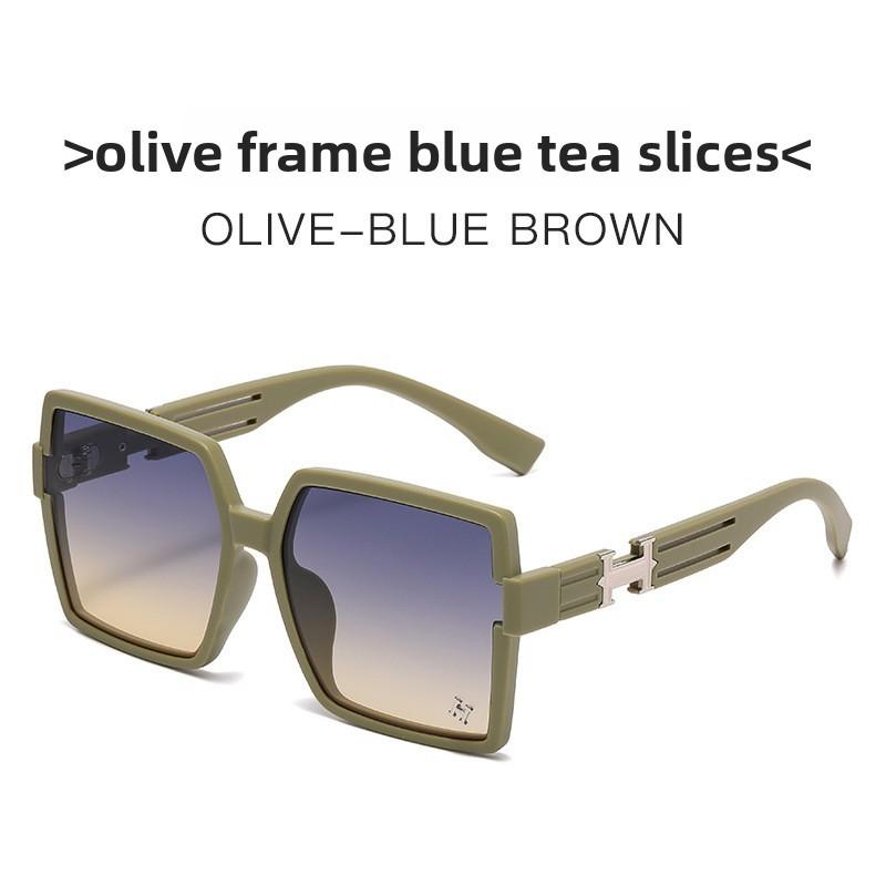 Pc Frame Oversized Sunglasses For Women With Uv400 Protection And Fashionable Style For Travel And Parties
