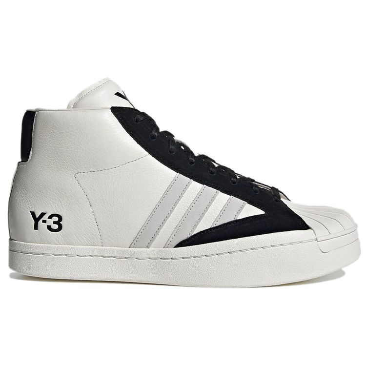 Adidas Y-3 Yohji Pro Cream White Unisex Sneakers Grey-One Black H02577