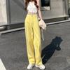 Colorful High Street Wide-leg Jeans for Women with High Waist Drooping New Spring Outfits To Make Them Look Slim and Loose Straight