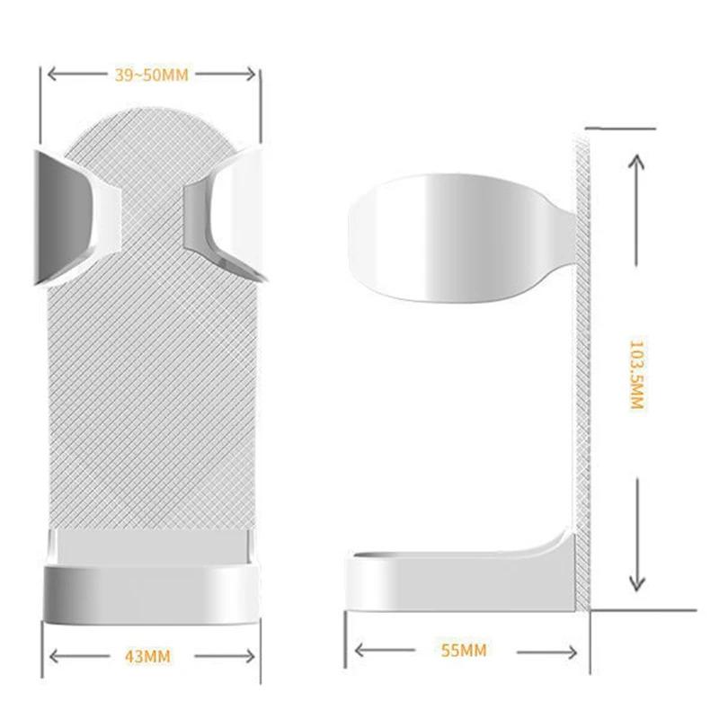 Elektrischer Zahnbürstenhalter & Elektrischer Rasierer Wandhalterung – Schlichter Stil, Spurloser Zahnbürstenhalter