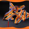 Dance Ribbons Streamers Colorful Gymnastic Dance Ribbons, Dancing Ribbons Stick for Streamers Rhythmic with Twirling Rod