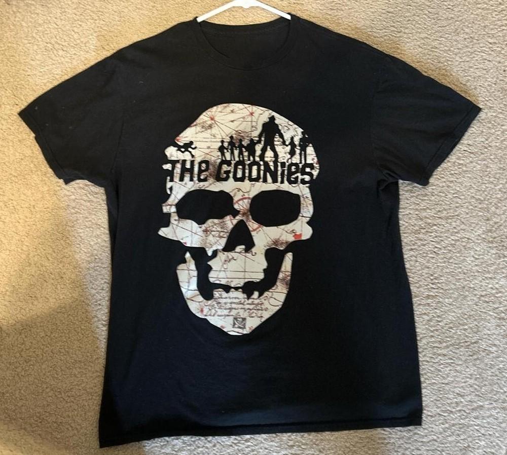 The Goonies Band Unisex Classic Cotton BLack All Size Shirt LI1514 Unisex T-Shirt S