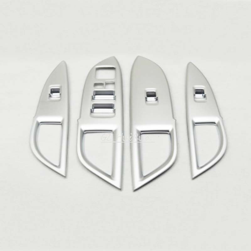 ABS Matt Getriebe + Türinnenverkleidung Armlehne Dekoration Rahmenabdeckung für MITSUBISHI Outlander 2013 2014 2015 2016 Auto-Styling