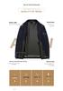 Premium Plus Size Men's Business Casual Jacket for Spring and Autumn - Solid Color Lapel Design